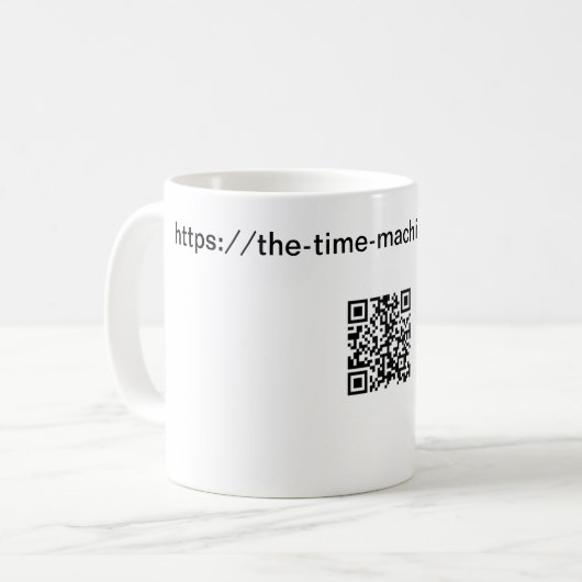 Mug Time Machine en ligne (Devant gauche)