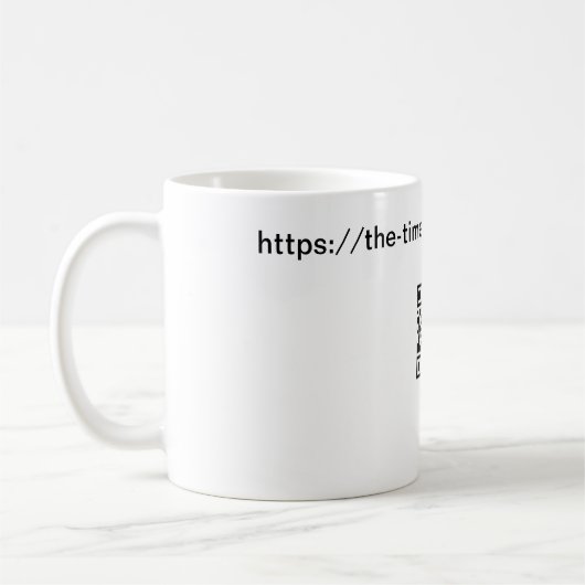 Mug Time Machine en ligne (Gauche)