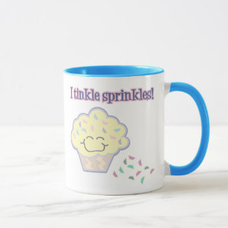 Mug tinkle saupoudrer drôle cupcake