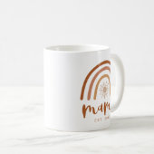 Mug TINLEY Mama a établi Terracotta Arc-en-ciel (Devant droit)
