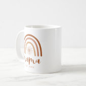 Mug TINLEY Mama a établi Terracotta Arc-en-ciel (Devant gauche)