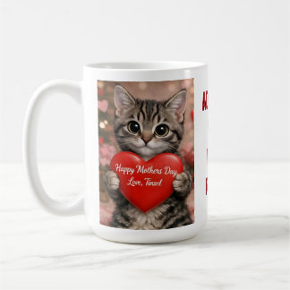 Mug Tinsel le chaton de Noël BONNE FÊTE DES MÈRES ! Ta