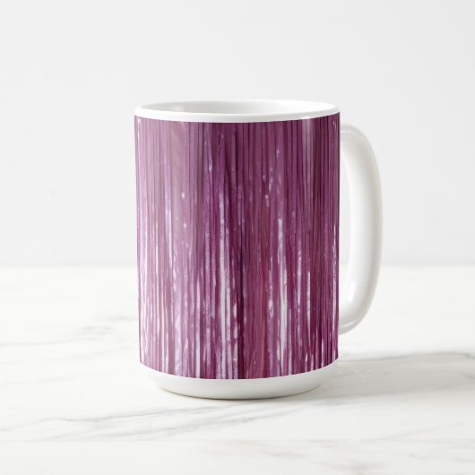 Mug Tinsel rose pourpre orchidée (Devant droit)