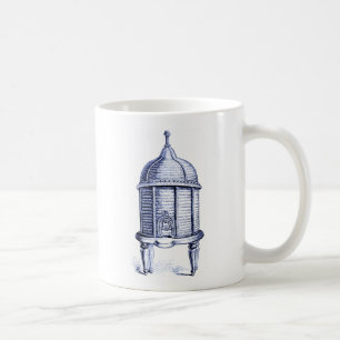 Mug Tinte bleue de la ruche vintage