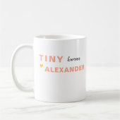 Mug Tinty Humain Tamer Mug, Mère Enseignante (Gauche)