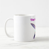 Mug Tiny but Mighty - Écriture colorée de la colonie (Gauche)