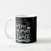 Mug Tiny Human Tamer Back To School Elementary Teacher (Gauche)