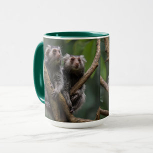 Mug Tiny Marmoset Titans Parmi les Branches,