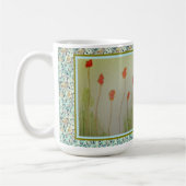 Mug Tiny Red Wildflowers (Gauche)