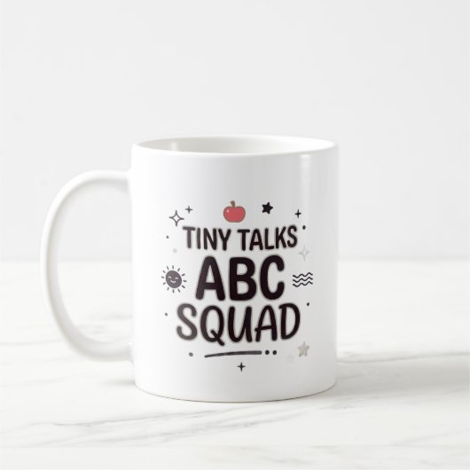 Mug Tiny Talks ABC Squad Prof de Vie (Gauche)