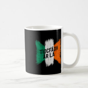Mug Tiocfaidh Ar La Vintage Irlande Drapeau Irlandais