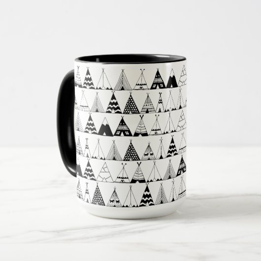 Mug Tipi inspiré (Devant gauche)
