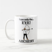 Mug Tir à l'arc Sport Arc Flèche Tir à l'arc (Gauche)