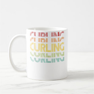 Mug Tir de Bâton de Curling sur Glace