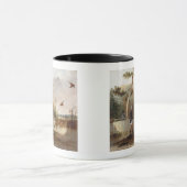 Mug Tir de faisan (huile sur la toile) (Centre)