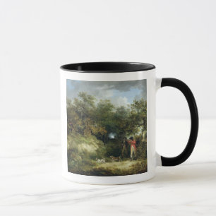 Mug Tir de faisan (huile sur la toile) 3