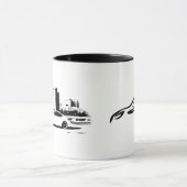 Mug Tir de roulement de coupé de genèse (Centre)