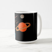 Mug Tir des étoiles dans l'espace (Devant droit)