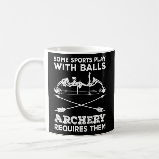 Mug Tir Sur La Bow Pour Un Archer À La Bow (Gauche)