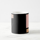 Mug Tirage de ligne faciale Abstraite esthétique (Centre)
