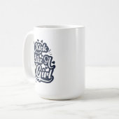 Mug Tire Comme Une Fille (Devant gauche)