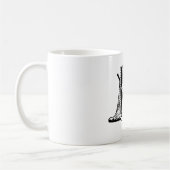 Mug Tiré Sur Le Hockey Net (femelle) (Gauche)