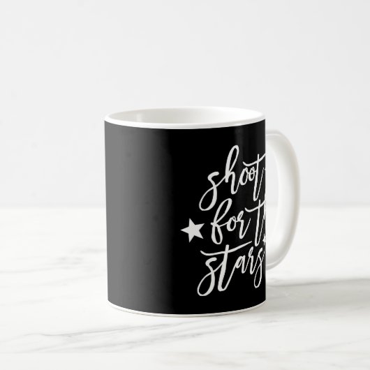 Mug tirer pour les étoiles (Devant droit)
