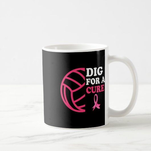 Mug Tirer Pour Une Volleybyll De Sensibilisation Cure (Droite)