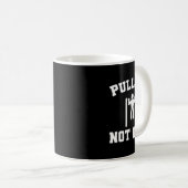 Mug Tirer vers le haut pas hors Poids Bodybuilding Pow (Devant droit)