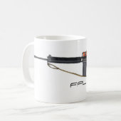 Mug Tireur isolé de FAL (Devant gauche)