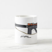 Mug Tireur isolé de FAL (Centre)