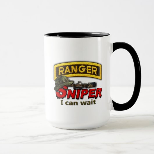 Mug Tireur isolé reconditionné du régiment de Rangers (Droite)