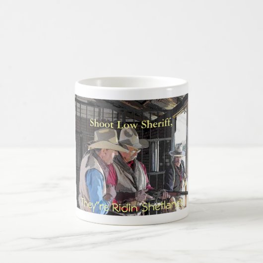 Mug Tirez le bas shérif, ils sont Ridin Shetland (Centre)