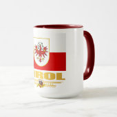 Mug Tirol (Tyrol) (Devant droit)
