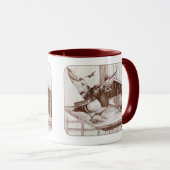Mug Tirs au but de retours au pays (Devant droit)