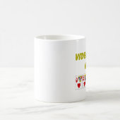 Mug Tisonnier visuel : coeur visuel de maman de (Centre)