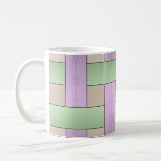 Mug tissage de panier (Gauche)