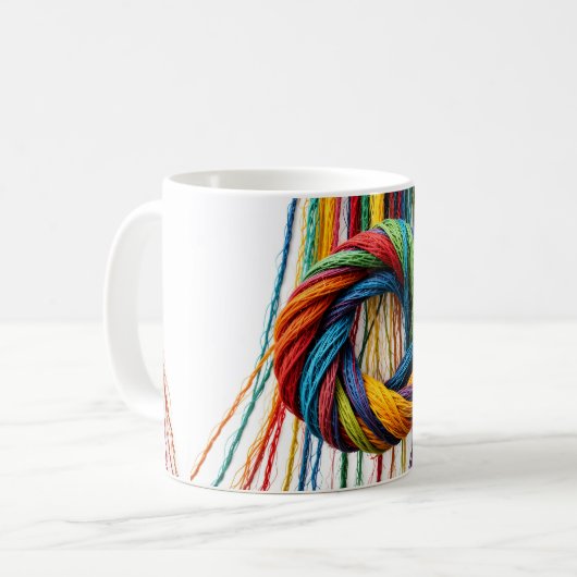 Mug Tissé dans l'unité (Devant gauche)