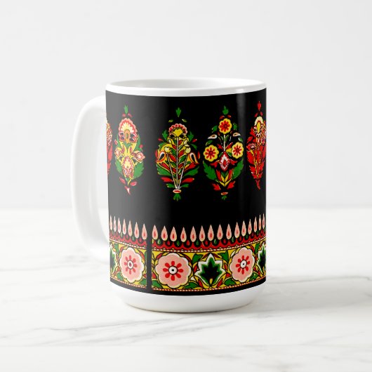 Mug Tissu de coton indien (Devant gauche)