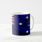 Mug Tissu de drapeau de l'Australie (Devant droit)