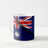 Mug Tissu de drapeau de l'Australie (Devant gauche)