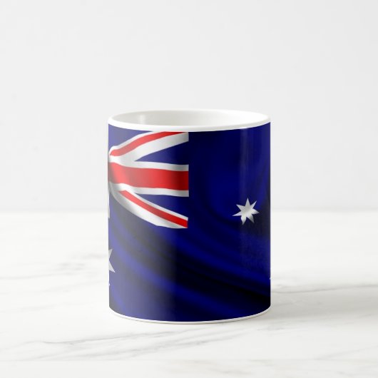 Mug Tissu de drapeau de l'Australie (Centre)