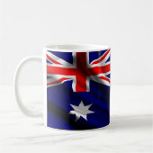 Mug Tissu de drapeau de l'Australie (Gauche)