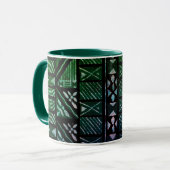 Mug Tissu de tapa hawaïen (Devant gauche)