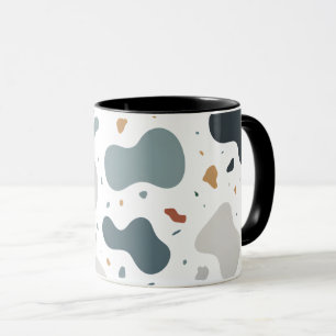 Mug Tissu sur mesure de style Terrazzo minimaliste, Pa