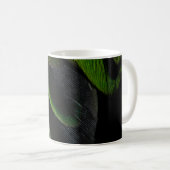 Mug Tissu vert et noir (Devant droit)