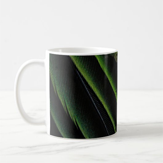 Mug Tissu vert et noir (Gauche)