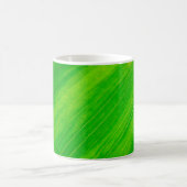Mug Tissus de feuilles vertes (Centre)