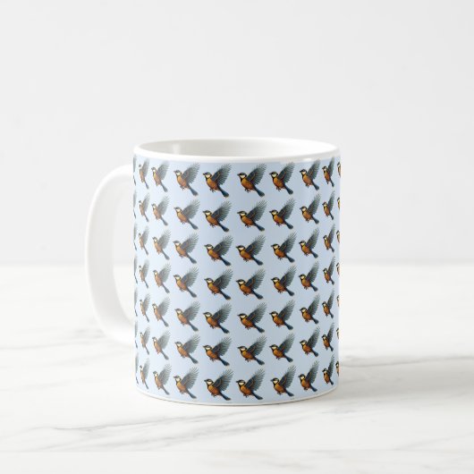 Mug Tit bleu (Devant gauche)