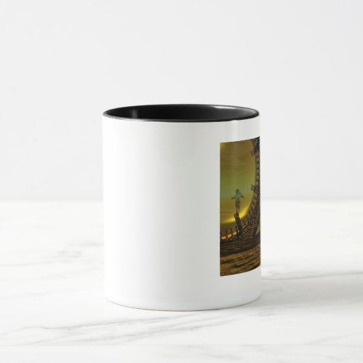 MUG TITAN DANS LE DÉSERT D'HYPERION (Centre)